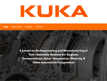 Tablet Screenshot of kuka-at.com